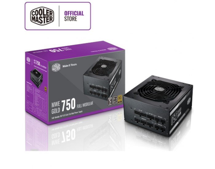 COOLER MASTER SMPS 750W (MWE 750) GOLD